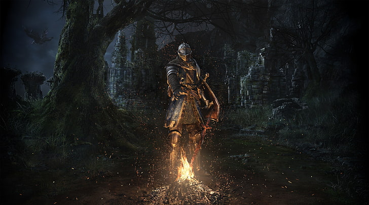 Dark Souls Remastered 2018 video game, Games, Other Games, Game, Knight, Remastered, videogame, darksouls, 2018, HD wallpaper