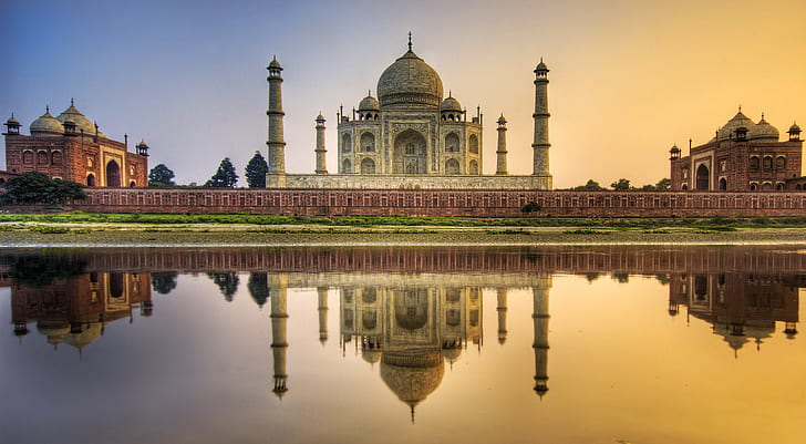 Mahal, Taj, 4k, 8k, HD, HD wallpaper