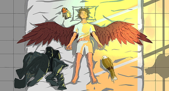Anime, My Hero Academia, Hawks (Boku No Hero Academia), Fond d'écran HD HD wallpaper