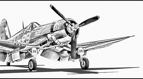 Samoloty wojskowe, Vought F4U Corsair, Tapety HD HD wallpaper