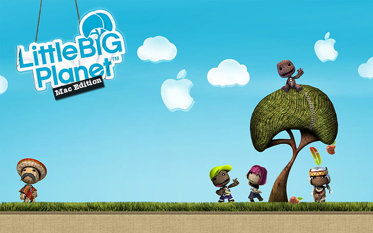 LittleBigPlanet Sackboy HD, little big planet, video games, littlebigplanet, sackboy, HD wallpaper