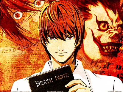 Yagami Light, Death Note, Ryuk, Fond d'écran HD HD wallpaper