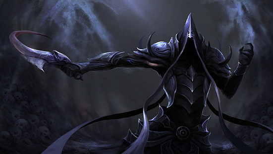 Diablo, Diablo 3: Reaper Of Souls, Malthael, video game, Wallpaper HD HD wallpaper