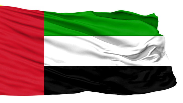 Flagge, Vereinigte Arabische Emirate, HD-Hintergrundbild