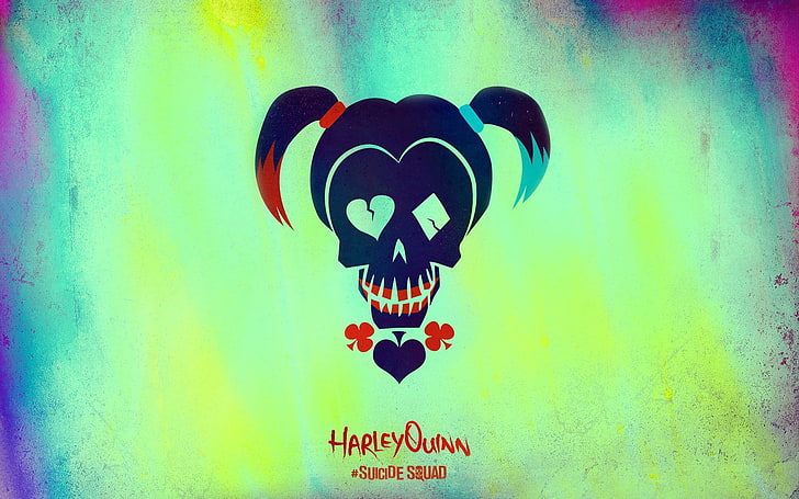 شعار هارلي كوين ، فيلم ، فرقة انتحارية ، هارلي كوين، خلفية HD
