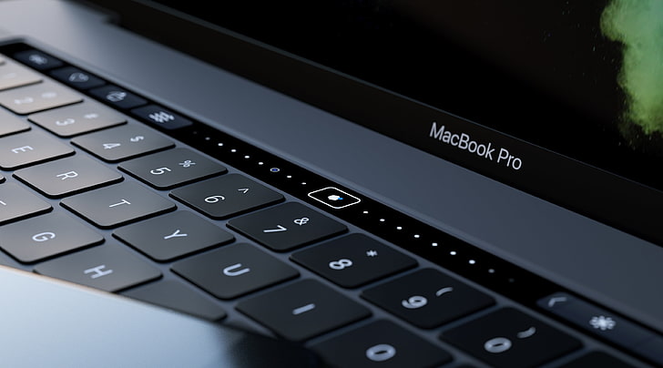 MacBook Pro, Ordinateurs, Mac, apple, macos, macbook, tactile, barre tactile, clavier, Fond d'écran HD