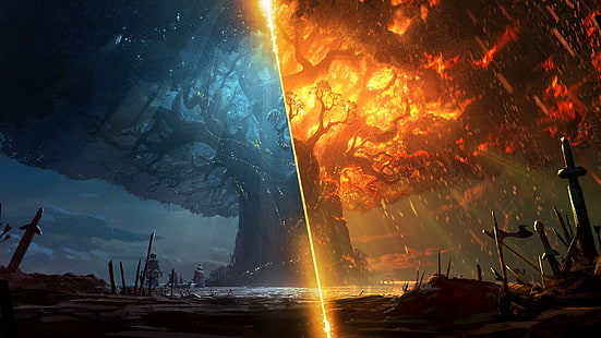 World of Warcraft, видеоигры, World of Warcraft: битва за Азерот, HD обои HD wallpaper