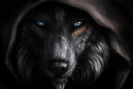Fantasietiere, Wolf, Tier, HD-Hintergrundbild HD wallpaper