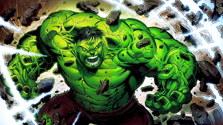 Hulk illustration, Comics, Hulk, HD wallpaper