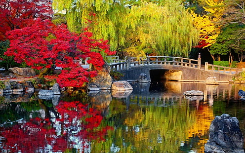 japanischer Garten, HD-Hintergrundbild HD wallpaper