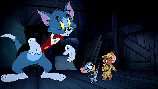 Tom e Jerry incontrano Sherlock Holmes Sfondi desktop gratis HD risoluzione 1920 × 1080, Sfondo HD HD wallpaper