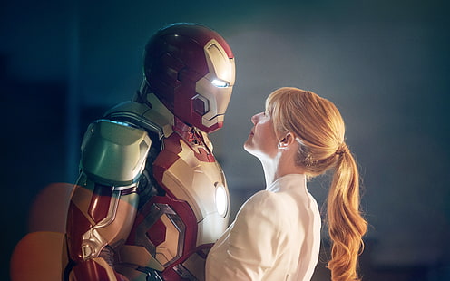Ironman, любов, герой, боке, филм, знаменитост, изкуство, HD тапет HD wallpaper