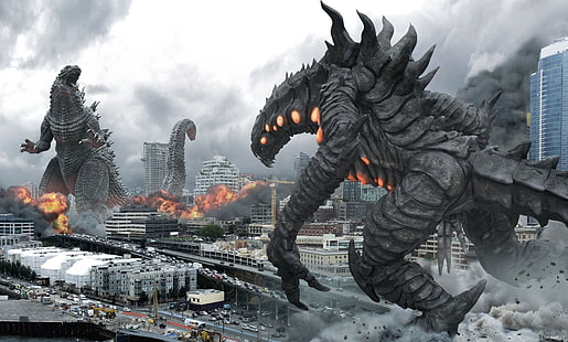 ภาพ Godzilla 4k สำหรับวอลล์เปเปอร์, วอลล์เปเปอร์ HD HD wallpaper