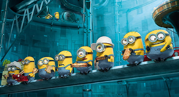 Despicable Me minions affisch, minions, HD tapet HD wallpaper