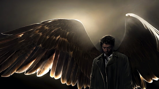 TV Show, Supernatural, Castiel (Supernatural), HD wallpaper HD wallpaper