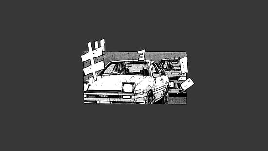 Initiale D, Toyota AE86, Toyota Trueno, HD-Hintergrundbild HD wallpaper