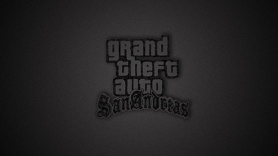 Grand Theft Auto San Andreas illustration, minimalism, San, GTA, Andreas, HD wallpaper HD wallpaper