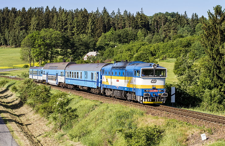train, vehicle, HD wallpaper