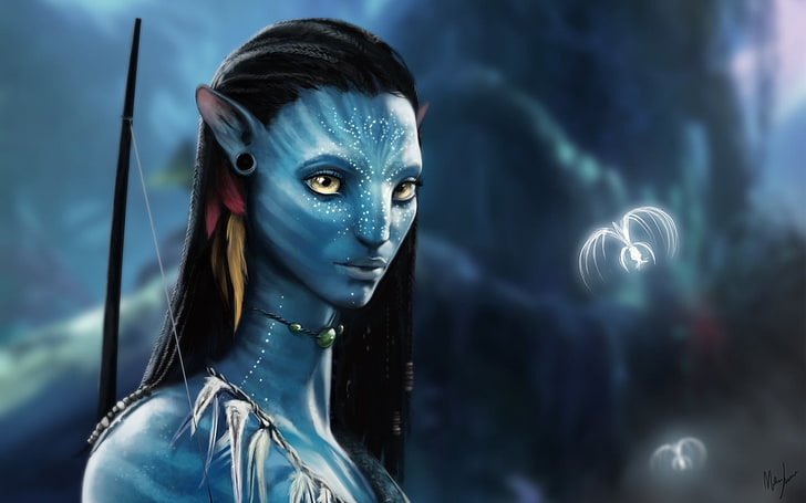 Avatar character wallpaper, avatar, Neytiri, HD wallpaper | Wallpaperbetter
