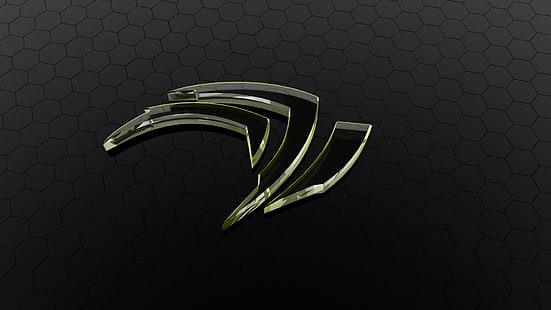 Nvidea-Logo, Logo, Geforce, NVIDIA, HD-Hintergrundbild HD wallpaper