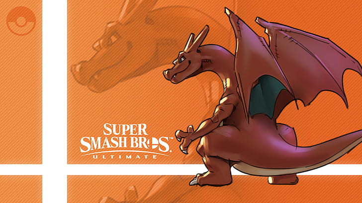Video Game, Super Smash Bros. Ultimate, Charizard (Pokémon), HD wallpaper