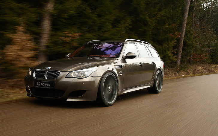 G-Power, BMW, BMW M5 Furacão RS Touring, BMW M5 Touring, BMW M5, HD papel de parede