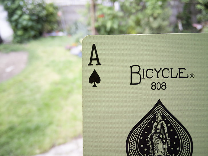 Ace Of Spades, Aces, kartu sepeda, kartu, poker, Wallpaper HD