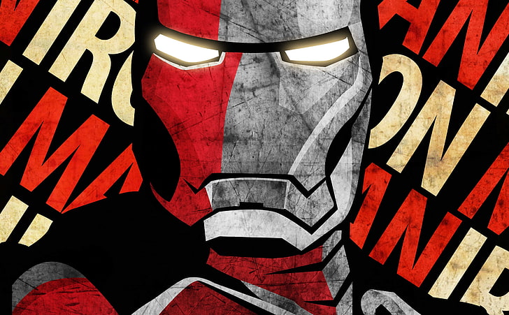 Shepard Fairey Iron Man Poster by..., Iron Man graphic, Movies, Iron Man, Poster, shepard fairey, ifdeathinspired, HD wallpaper
