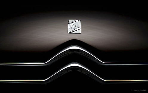 Citroen DS Inside Logo, логотип Citroen, внутри, логотип, автомобили, HD обои HD wallpaper
