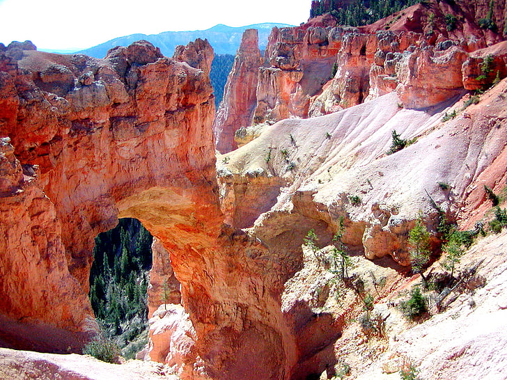 bryce, canyon, formations, landscapes, national, park, rock, utah, HD wallpaper