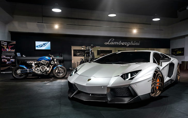 2014 Lamborghini Aventador NL2 Por Novitec Torado, blanco lamborghini aventador, lamborghini, aventador, novitec, 2014, torado, autos, Fondo de pantalla HD