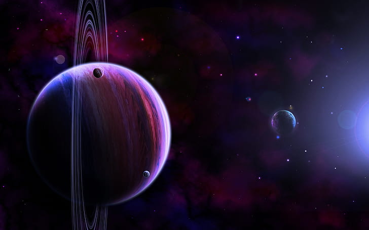 ภาพศิลปะอวกาศดาวเคราะห์ดวงดาวศิลปะรูปภาพอวกาศดาวเคราะห์ดวงดาว, วอลล์เปเปอร์ HD