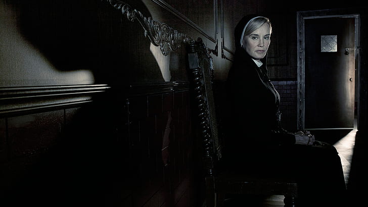 Mental Hospital, Sister Jude Martin, American Horror Story, HD wallpaper