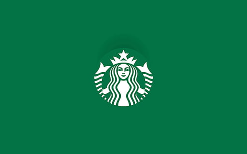 Starbucks, Logo, Kunst, HD-Hintergrundbild HD wallpaper