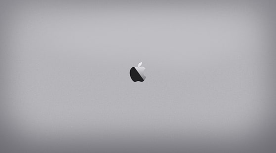 Apple Space Grey, logotipo da Apple, computadores, Mac, maçã, iphone, colorido, macos, logotipo, espaço, cinza, HD papel de parede HD wallpaper