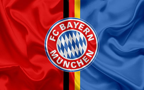 Fotboll, FC Bayern München, emblem, logotyp, HD tapet HD wallpaper