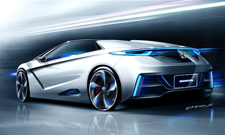 Honda EV-STER Concept, honda small sports ev_concept, automóvil, Fondo de pantalla HD
