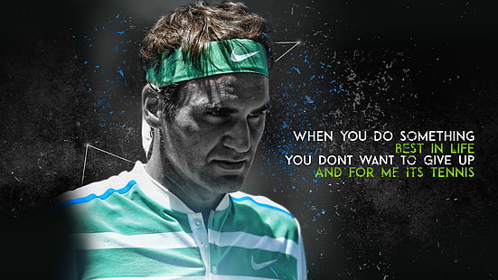 Tenis, Roger Federer, suizo, Fondo de pantalla HD HD wallpaper
