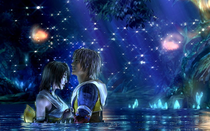 Final Fantasy, Final Fantasy X, Tidus (Final Fantasy), Yuna (Final Fantasy), HD-Hintergrundbild