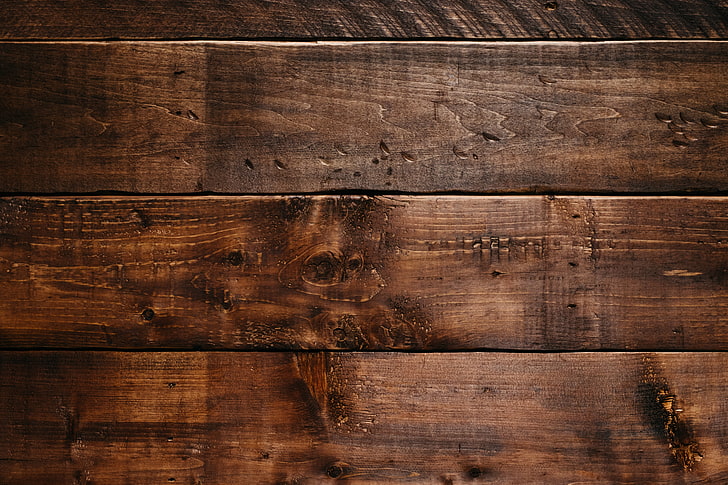سطح خشبي بني ، ألواح ، خشب ، نسيج، خلفية HD