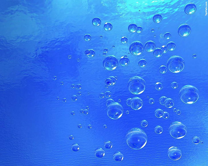 Agua, burbujas, Fondo de pantalla HD | Wallpaperbetter