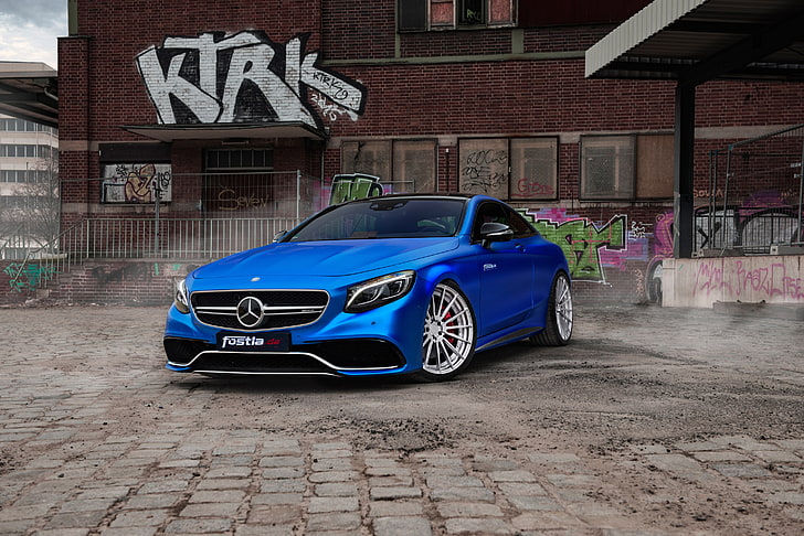 Fostla, Mercedes-AMG S63 Coupe, 2017, HD wallpaper