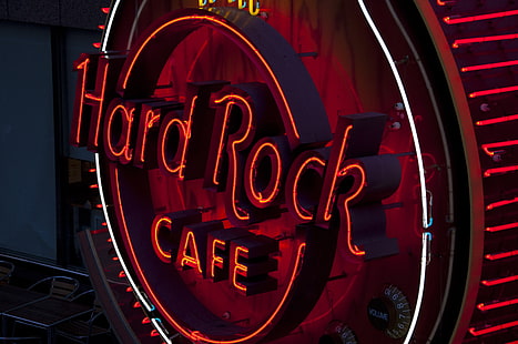 ville, la ville, café, café hard rock, le café hard rock, un café, Fond d'écran HD HD wallpaper