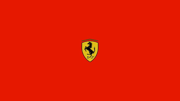 Fórmula 1, F12021, Ferrari, Ferrari F1, minimalismo, Fondo de pantalla HD