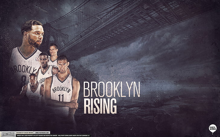 баскетбол, Бруклин, НБА, мрежи, HD тапет