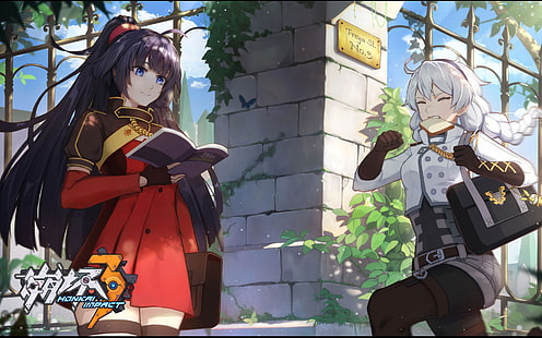Anime, Benghuai Xueyuan, Kiana Kaslana, Raiden Mei, HD-Hintergrundbild HD wallpaper