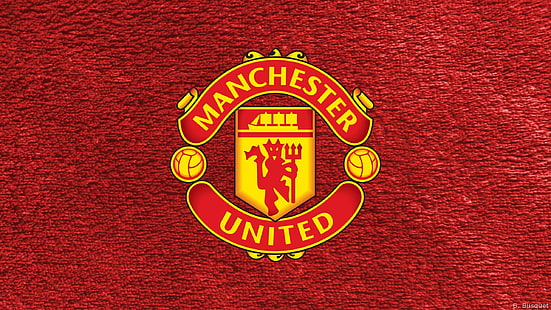 Футбол, Манчестер Юнайтед Ф.С., Эмблема, Логотип, HD обои HD wallpaper