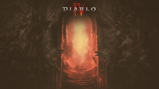 diablo 4, diablo iv, Diablo, RPG, Lilith, Lilith (Diablo), santuario, javo, Blizzard Entertainment, BlizzCon, Sfondo HD HD wallpaper