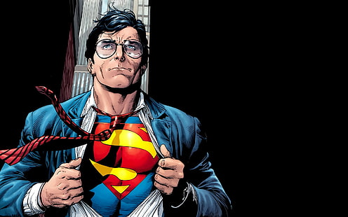 DC Superman papel de parede digital, hijab floral preto e vermelho feminino, Superman, logotipo, personagens do filme, arte em quadrinhos, super-herói, gravata, HD papel de parede HD wallpaper