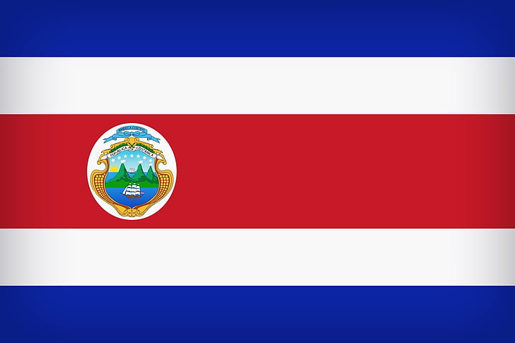 Flags, Flag of Costa Rica, Flag, HD wallpaper